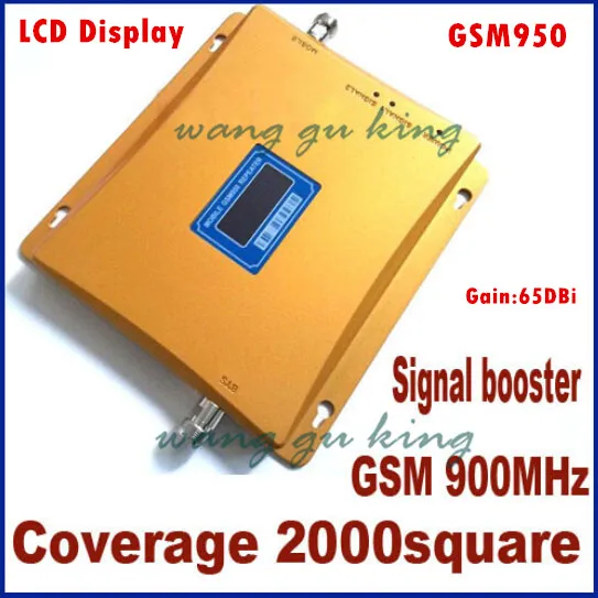 GSM 950 Repeater GSM Signal Repeater 900MHZ Mobile Phone Signals Booster LCD Display GSM Repeater,cover 500 - 2000 square meter
GSM 950 Repeater GSM Signal Repeater 900MHZ Mobile Phone Signals Booster LCD Display GSM Repeater,cover 500 - 2000 square meter