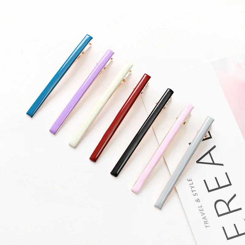 New Simple Drip Hair Pins Hairpin Headwear One Word Bangs Duckbill Clip Adult Wild Side Wedding Headband Bridal Hair Accessories
New Simple Drip Hair Pins Hairpin Headwear One Word Bangs Duckbill Clip Adult Wild Side Wedding Headband Bridal Hair Accessories