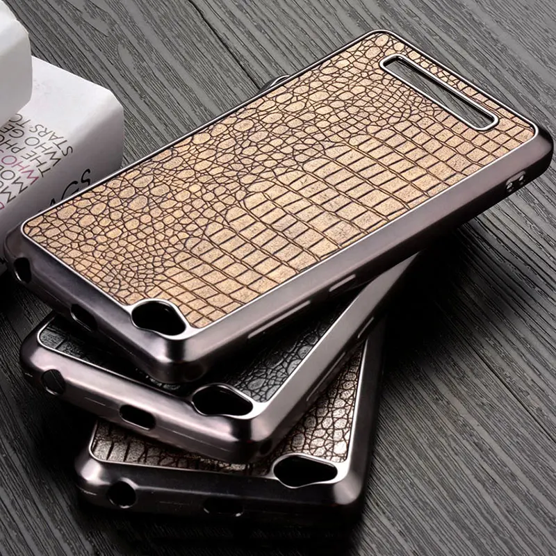 Luxury case for Xiaomi Redmi 4A 5A soft Chromed TPU material & crocodile PU leather skin covers coque fundas for Xiaomi Redmi 4X
Luxury case for Xiaomi Redmi 4A 5A soft Chromed TPU material & crocodile PU leather skin covers coque fundas for Xiaomi Redmi 4X