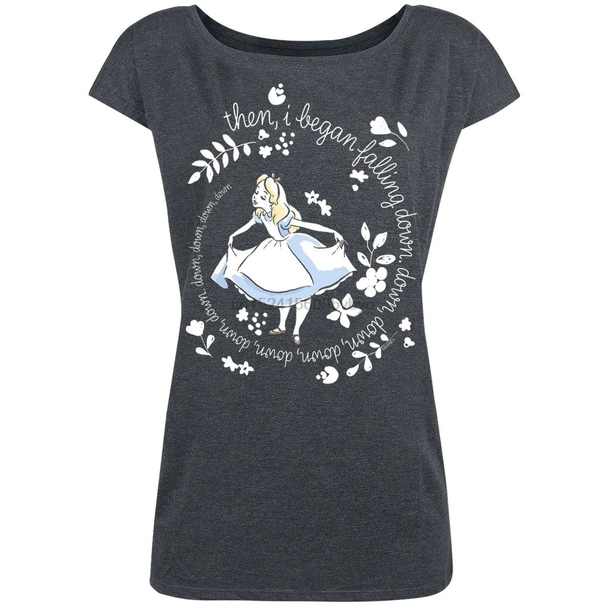 Women Fashion Tshirt Then I Began Alice in Wonderland T-Shirt Short Sleeve Black Tshirts New Fashion
Women Fashion Tshirt Then I Began Alice in Wonderland T-Shirt Short Sleeve Black Tshirts New Fashion