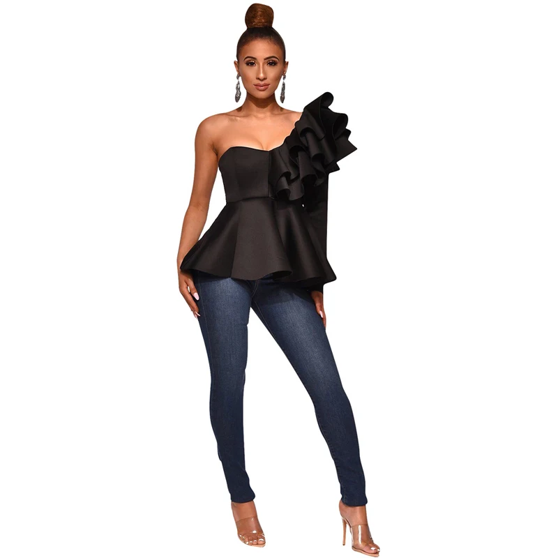 Summer women's top sexy hooded word collar repair shirt ruffled top tube top T-shirt office OL commuter women's clothing S-XL
Summer women's top sexy hooded word collar repair shirt ruffled top tube top T-shirt office OL commuter women's clothing S-XL
