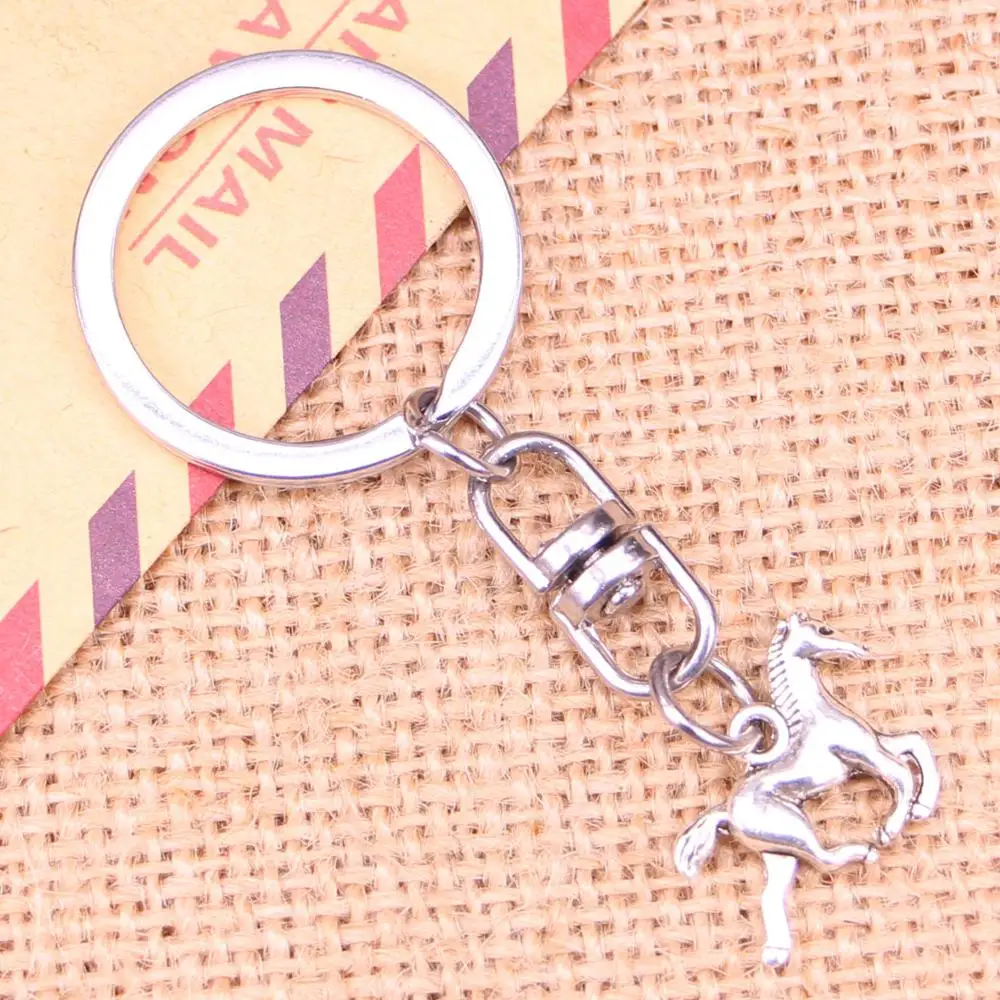 20pcs New Fashion Keychain 22x15mm running horse Pendants DIY Men Jewelry Car Key Chain Ring Holder Souvenir For Gift
20pcs New Fashion Keychain 22x15mm running horse Pendants DIY Men Jewelry Car Key Chain Ring Holder Souvenir For Gift