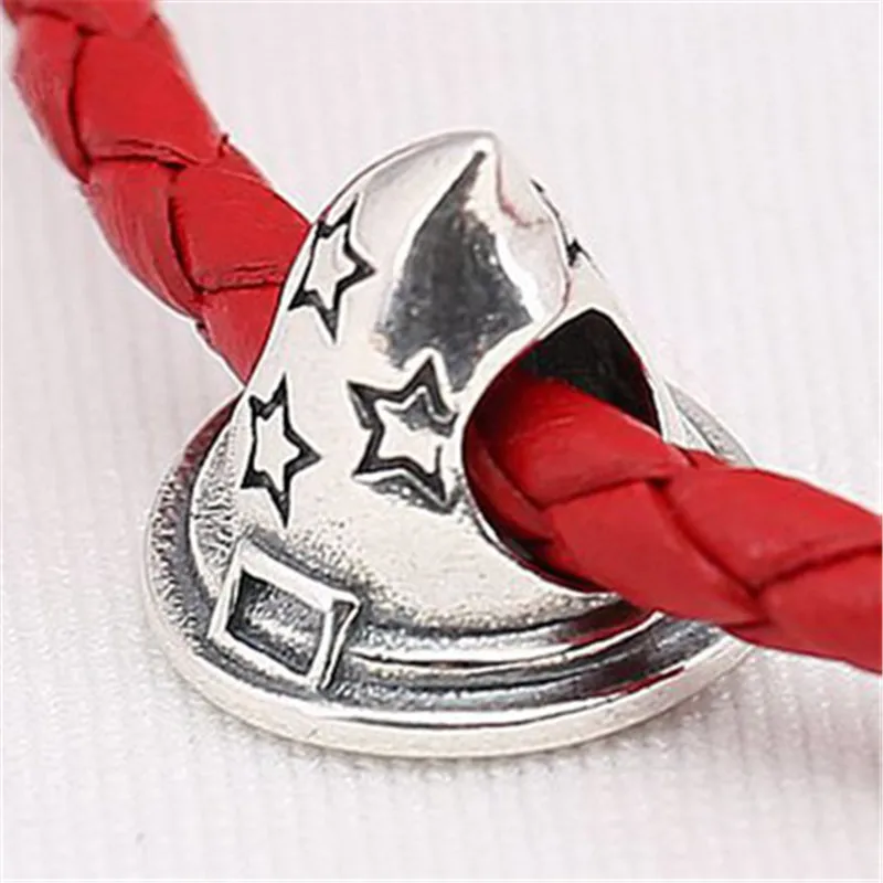 Authentic 925 Sterling Silver Wizard Hat Charm Bead Fit Original Pandora Bracelet Bangle Necklace Women DIY Europe Jewelry Gift
Authentic 925 Sterling Silver Wizard Hat Charm Bead Fit Original Pandora Bracelet Bangle Necklace Women DIY Europe Jewelry Gift