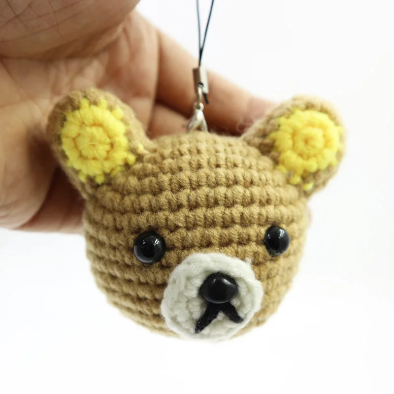 Wholesale(2 pieces/lots) Handmade DIY Knitting Craft Cotton Yarn Bear Design for Doll Pendant Women Bag Accessories
Wholesale(2 pieces/lots) Handmade DIY Knitting Craft Cotton Yarn Bear Design for Doll Pendant Women Bag Accessories