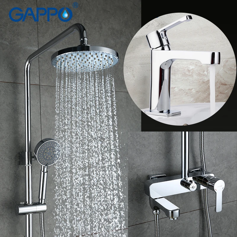 GAPPO shower faucets set bathtub mixer bath rain shower tap Basin Faucet basin mixer
GAPPO shower faucets set bathtub mixer bath rain shower tap Basin Faucet basin mixer