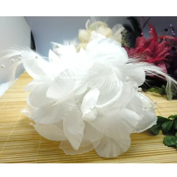 20pcs White Fabric Organza Feather Flower Hair Clip & Brooch Pin Hairpins Boutique Hairclips Hair Accessories For girl Handmade
20pcs White Fabric Organza Feather Flower Hair Clip & Brooch Pin Hairpins Boutique Hairclips Hair Accessories For girl Handmade