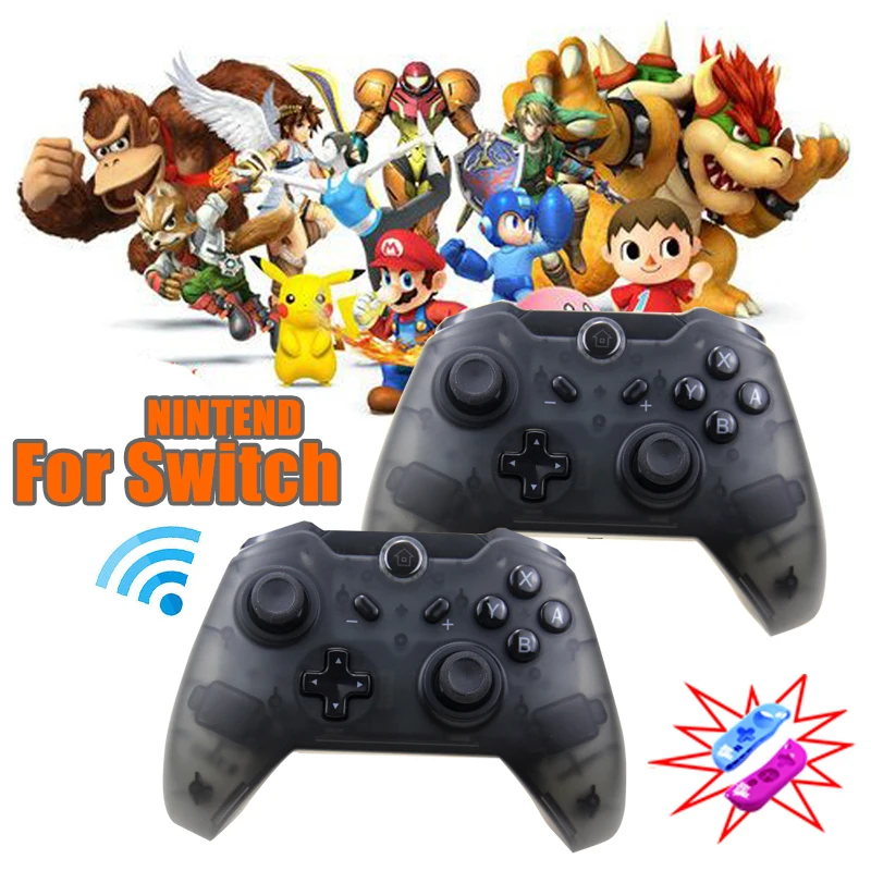 For Nintend Switch Bluetooth Wireless Pro Controller Gamepad Joypad Remote for Nintend Switch Console Gamepad Joystick
For Nintend Switch Bluetooth Wireless Pro Controller Gamepad Joypad Remote for Nintend Switch Console Gamepad Joystick