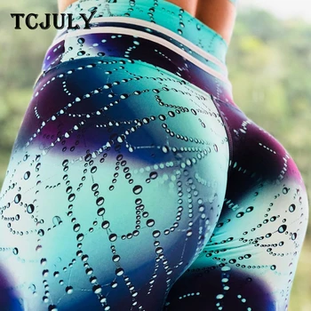 TCJULY Fashion Water Droplets Patterns Printed Push Up Leggings High Waist Skinny Workout Pants Quick Dry Stretch Leggings Women
TCJULY Fashion Water Droplets Patterns Printed Push Up Leggings High Waist Skinny Workout Pants Quick Dry Stretch Leggings Women