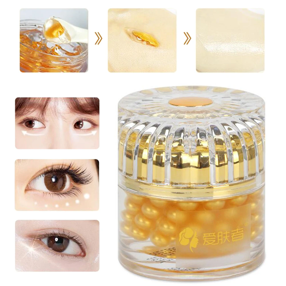 Gold Foil Essence Eye Cream Moisturizing Firming Skin Remove Eye Bags Black Circle Eye Serum
Gold Foil Essence Eye Cream Moisturizing Firming Skin Remove Eye Bags Black Circle Eye Serum