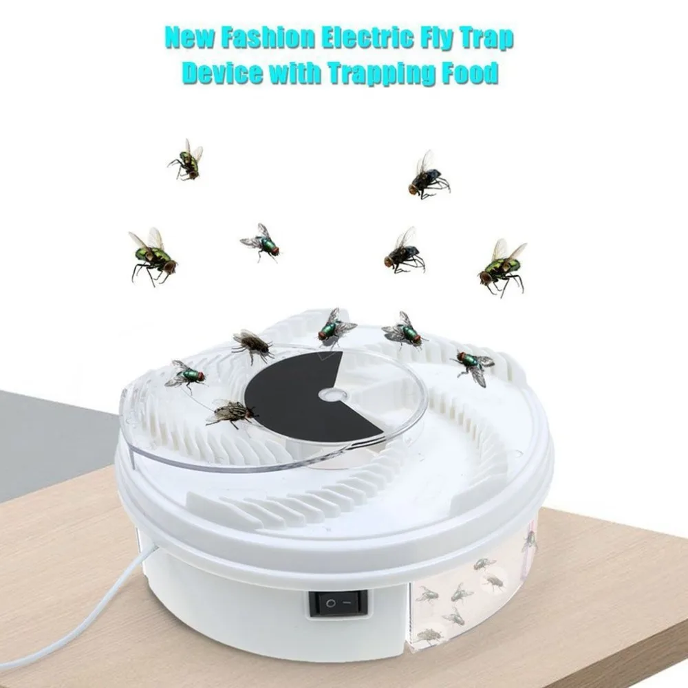Electric USB Automatic Flycatcher Fly Trap Reject Pest Control Catcher Mosquito Insect Catcher Flying Killer Rotation Trap Tool
Electric USB Automatic Flycatcher Fly Trap Reject Pest Control Catcher Mosquito Insect Catcher Flying Killer Rotation Trap Tool