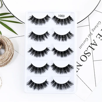 NEW 3D handmade mink false eyelashes white box five pairs of eyelashes thick pointed eyelashes
NEW 3D handmade mink false eyelashes white box five pairs of eyelashes thick pointed eyelashes