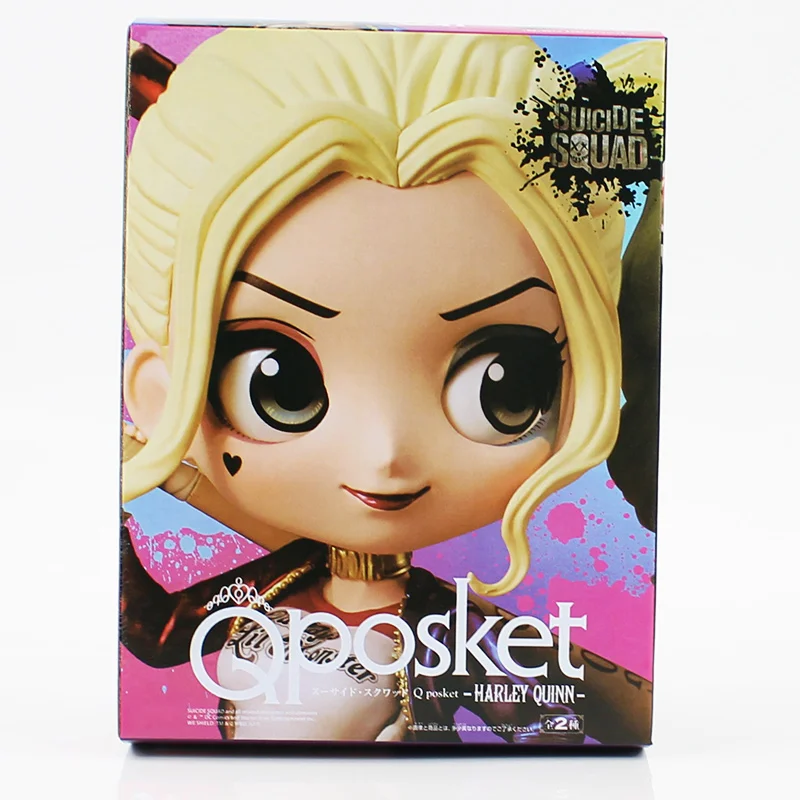 16cm Movie Suicide Squad Figure Toys Harley Quinn Q Posket PVC Action Figure Beauty Model Collection Toys Gifts With Box
16cm Movie Suicide Squad Figure Toys Harley Quinn Q Posket PVC Action Figure Beauty Model Collection Toys Gifts With Box