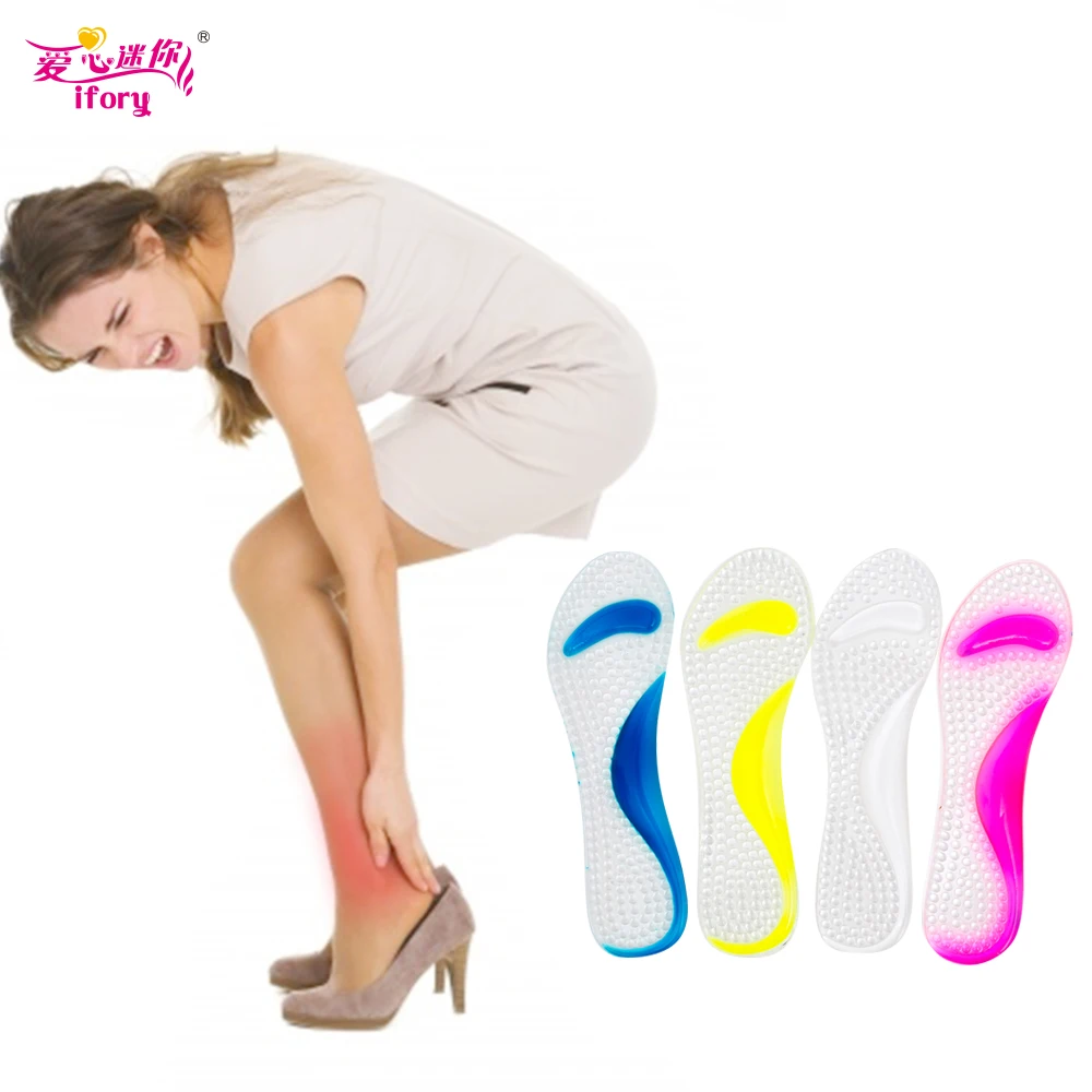IFORY Fashion Feet Massage Cushion Silicone Thickening Support Massage Insole Relieve Stress To Relieve Pain Foot Care Insoles
IFORY Fashion Feet Massage Cushion Silicone Thickening Support Massage Insole Relieve Stress To Relieve Pain Foot Care Insoles