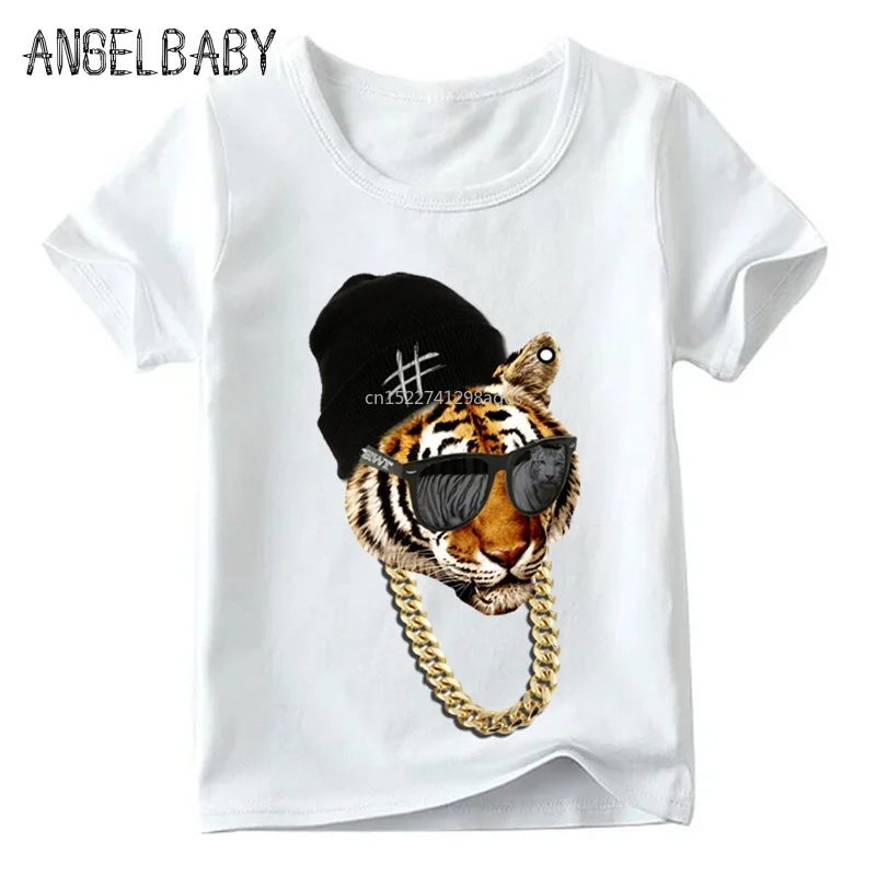 Animal Print The King Tiger Head Tough Guy Children T shirt Boys and Girls Summer Tops Kid Soft White T-shirt,HKP477
Animal Print The King Tiger Head Tough Guy Children T shirt Boys and Girls Summer Tops Kid Soft White T-shirt,HKP477