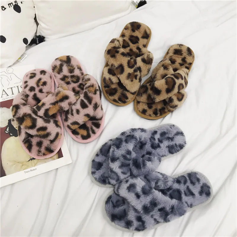 2019 new fur slippers female autumn and winter new Korean outside wearing net red wild fashion flat cross leopard drag
2019 new fur slippers female autumn and winter new Korean outside wearing net red wild fashion flat cross leopard drag