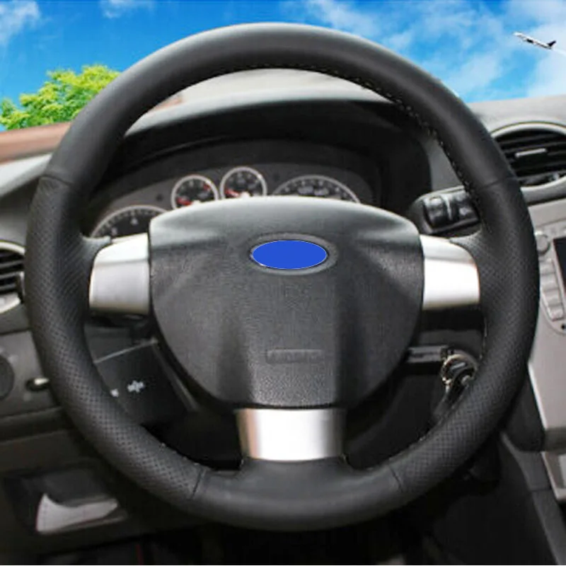Dermis genuine Leather DIY car steering wheel cover for Ford Focus 2 Focus 3 Focus RS,Hand-stitched steering-wheel covers black
Dermis genuine Leather DIY car steering wheel cover for Ford Focus 2 Focus 3 Focus RS,Hand-stitched steering-wheel covers black