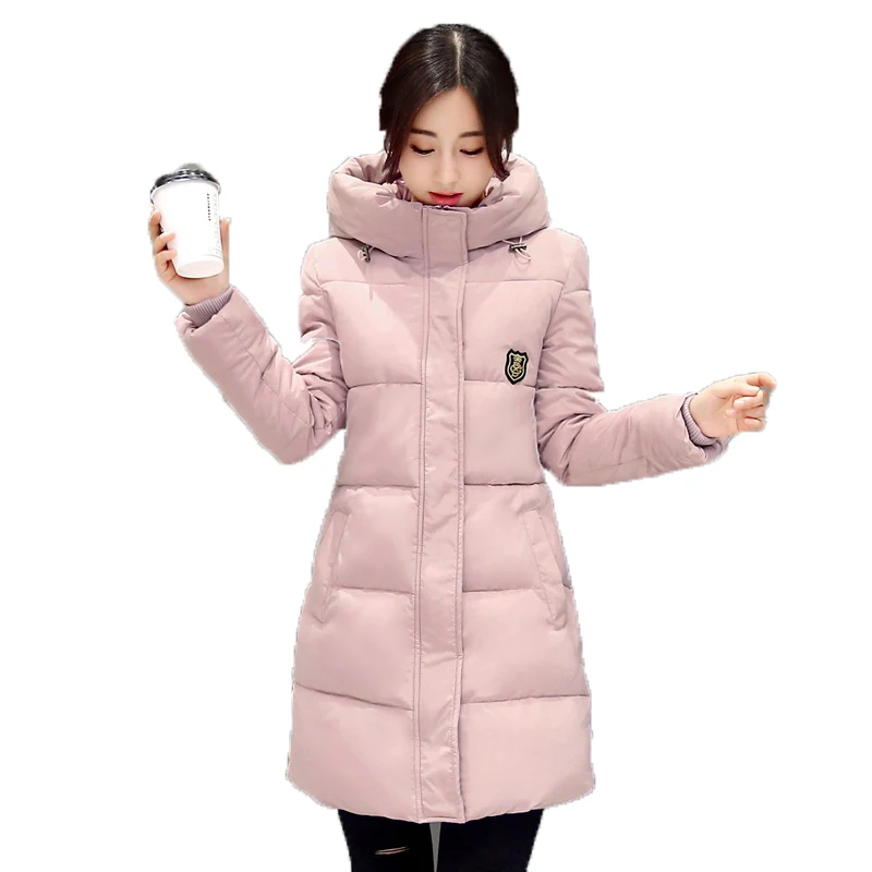 Jackets Women 2019 New Winter Hooded Thicken Coat Female Fashion Warm Outwear Down Cotton-Padded Long Wadded Basic Jackets Parka
Jackets Women 2019 New Winter Hooded Thicken Coat Female Fashion Warm Outwear Down Cotton-Padded Long Wadded Basic Jackets Parka