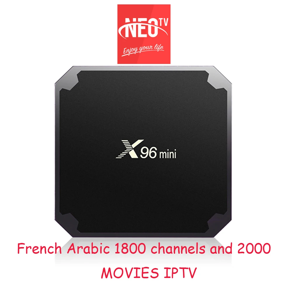 android tv box X96MINI one year neotv iptv subscription french arabic iptv code full hd vod free test more optional iptv tes
android tv box X96MINI one year neotv iptv subscription french arabic iptv code full hd vod free test more optional iptv tes