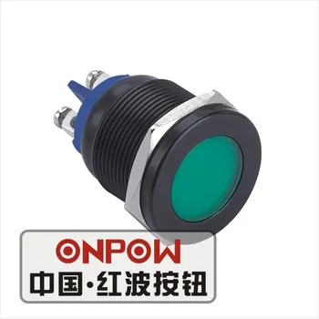 ONPOW 22mm Metal LED Waterproof IP68 Signal lamp, Black indicator lamp, indicator light (GQ22T-D/L/G/6V/A) CE,RoHS
ONPOW 22mm Metal LED Waterproof IP68 Signal lamp, Black indicator lamp, indicator light (GQ22T-D/L/G/6V/A) CE,RoHS