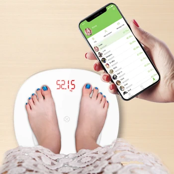S6 Body Fat Scale Floor Scientific Smart Electronic LED Digital Weight Bathroom scale Balance Bluetooth APP Android or IOS
S6 Body Fat Scale Floor Scientific Smart Electronic LED Digital Weight Bathroom scale Balance Bluetooth APP Android or IOS