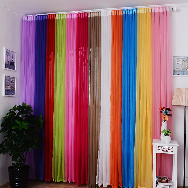 Rainbow Pure Color Blackout Curtains For Children's Room Living Room Bedroom Cortina Processing Decoration Window Curtain
Rainbow Pure Color Blackout Curtains For Children's Room Living Room Bedroom Cortina Processing Decoration Window Curtain