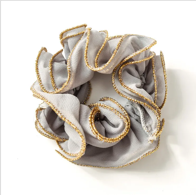 Women Chiffon Big Scrunchies Solid Hair Ties Lace Elastic Hair Bands Summer Headwear Girls Black Cotton Hair Accessories 2019
Women Chiffon Big Scrunchies Solid Hair Ties Lace Elastic Hair Bands Summer Headwear Girls Black Cotton Hair Accessories 2019