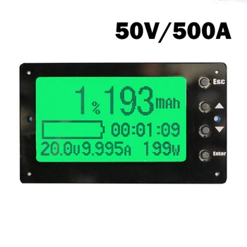 TF03 Large Screen Battery Capacity Tester Voltage Current Display Coulometer Coulomb Counter RV Dedicated 50V 500A
TF03 Large Screen Battery Capacity Tester Voltage Current Display Coulometer Coulomb Counter RV Dedicated 50V 500A