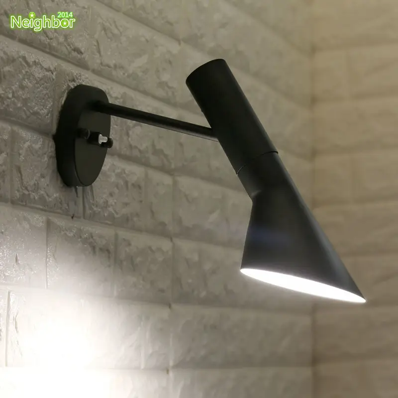 Modern Style AJ Wall Lamp White Black Metal lights Creative Living Room Bedroom Bedside Room Foyer Home Lighting Wall Sconces
Modern Style AJ Wall Lamp White Black Metal lights Creative Living Room Bedroom Bedside Room Foyer Home Lighting Wall Sconces