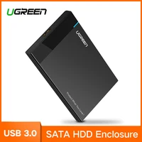 Ugreen HDD Case 2.5 inch SATA to USB 3.0 SSD Adapter for Samsung Seagate SSD 1TB 2TB Hard Disk Drive Box External HDD Enclosure image