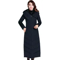 OKXGNZ-2017-Winter-Eiderdown-Cotton-Coat-New-Fashion-Pure-Color-Belt-Keep-Warm-Long-Coat-Leisure