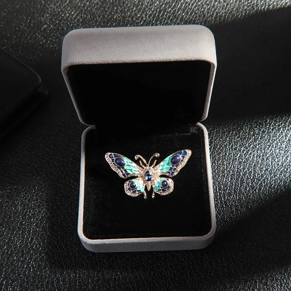 1Pc Butterfly Shape Brooch Fashion Elegant Women Rhinestone Pin Jewelry Gift Garment Decoration Party Clothing Bags Accessory
1Pc Butterfly Shape Brooch Fashion Elegant Women Rhinestone Pin Jewelry Gift Garment Decoration Party Clothing Bags Accessory