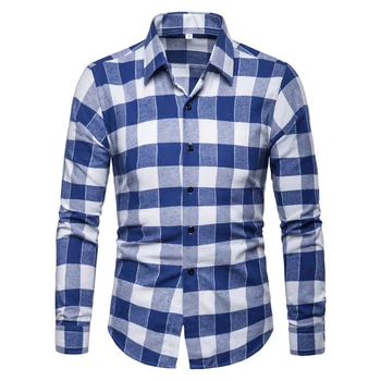 New Men Shirt 2019 Brand Business Casual Long Sleeve Turn-down Collar Men's Dress Shirt Cotton Clothes Plus Size
New Men Shirt 2019 Brand Business Casual Long Sleeve Turn-down Collar Men's Dress Shirt Cotton Clothes Plus Size