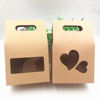 20Pcs/Lot 16*10*6cm Hot PVC Clear Heart Window Kraft Paper Cake Candy Boxes Wedding Favor Gift Portable Boxes
20Pcs/Lot 16*10*6cm Hot PVC Clear Heart Window Kraft Paper Cake Candy Boxes Wedding Favor Gift Portable Boxes