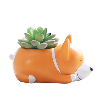 Cartoon Sleep Dog Flower Pot Creative Cute Flower Pot Simple Resin Crafts Figurines Miniatures Home Decoration Accessories Gifts
Cartoon Sleep Dog Flower Pot Creative Cute Flower Pot Simple Resin Crafts Figurines Miniatures Home Decoration Accessories Gifts