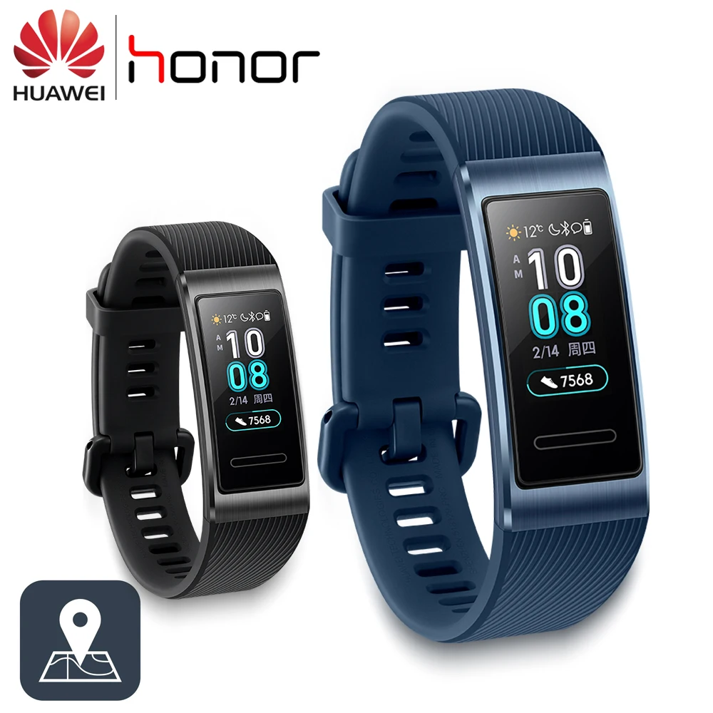 Original Huawei Band 3 Pro GPS Amoled 0.95' Full Color Touchscreen Waterproof Metal Swim Stroke Heart Rate Sensor Sleep Bracelet
Original Huawei Band 3 Pro GPS Amoled 0.95' Full Color Touchscreen Waterproof Metal Swim Stroke Heart Rate Sensor Sleep Bracelet