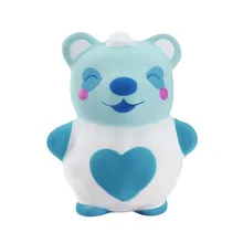 الاسترخاء اللعب skuishy animales إسحق مسلية بطيء ارتفاع غالاكسي الدب Squishies ضغط الاطفال لعبة الإجهاد المخلص المعونة المحمول D300213(China)