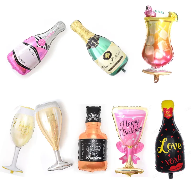 1PC Love Balloons Champagne Cup Foil Balloon DIY Home Adult Party Decorations Wedding Party GO Supplies Bride To Be Favor Baloon
1PC Love Balloons Champagne Cup Foil Balloon DIY Home Adult Party Decorations Wedding Party GO Supplies Bride To Be Favor Baloon