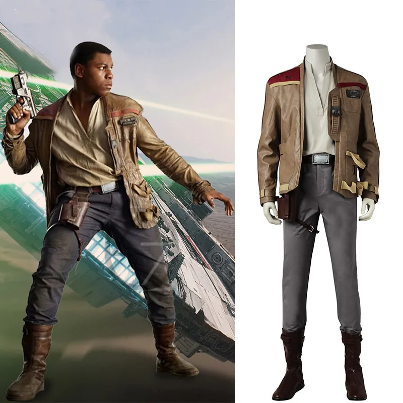 Finn Cosplay Star Wars The Last Jedi Costume Cosplay Movie Superhero Jacket Carnival Clothes Halloween Outfit Pants Boots
Finn Cosplay Star Wars The Last Jedi Costume Cosplay Movie Superhero Jacket Carnival Clothes Halloween Outfit Pants Boots