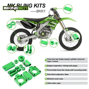 BIKINGBOY MX Offroad Motocross CNC Bling Kits For Kawasaki KX 250 F KX250F KX-F 250 2004 2005 2006 2007 2008 2009 2010 04-10
BIKINGBOY MX Offroad Motocross CNC Bling Kits For Kawasaki KX 250 F KX250F KX-F 250 2004 2005 2006 2007 2008 2009 2010 04-10