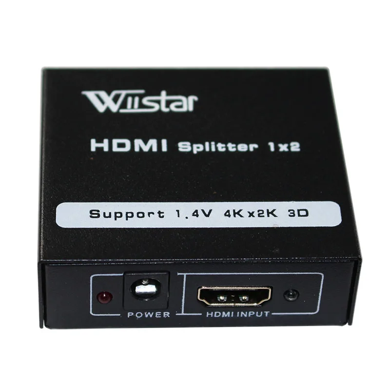 Wiistar HDMI Splitter Full HD 1080p Video HDMI Switch Switcher 1X2 Split 1 in 2 Out/hdmi 1x4 For HDTV DVD PS3 Xbox
Wiistar HDMI Splitter Full HD 1080p Video HDMI Switch Switcher 1X2 Split 1 in 2 Out/hdmi 1x4 For HDTV DVD PS3 Xbox