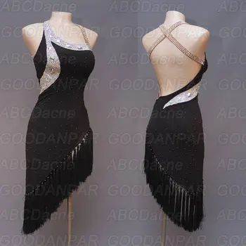 latin dance dress women backless tassel latin dance dress Rhinestones dress for Cha Cha Rumba Tango dancing
latin dance dress women backless tassel latin dance dress Rhinestones dress for Cha Cha Rumba Tango dancing