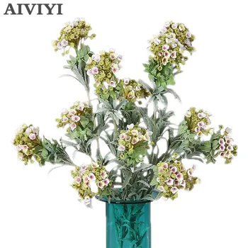 Feel artificial flower bud flower simulation plant fragrant sweet alyssum snowball home wedding flower wall DIY decoration
Feel artificial flower bud flower simulation plant fragrant sweet alyssum snowball home wedding flower wall DIY decoration