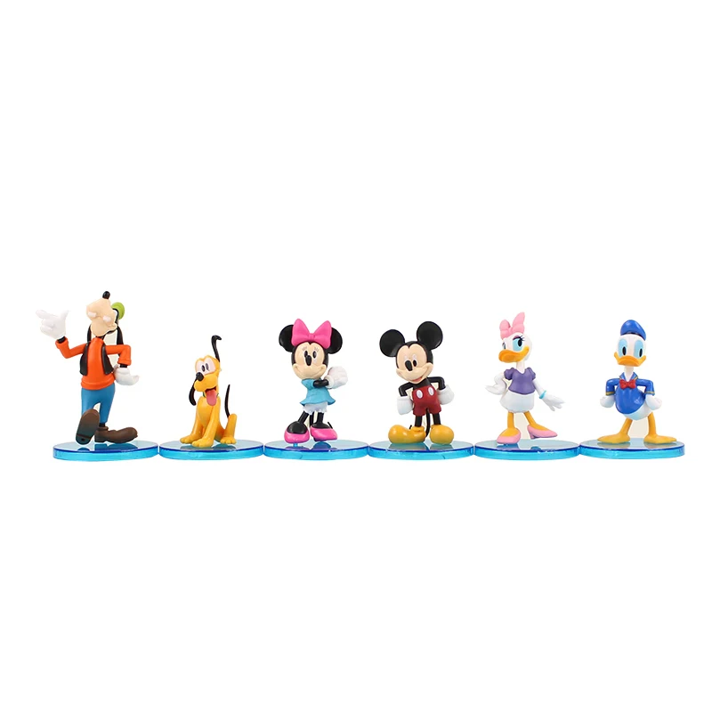 6Pcs/Lot Cute Mickey Donald Duck Minnie Cartoon Micro Birthday Toy Action Figures goofy dog pluto dog daisy Kid The Best Gifts
6Pcs/Lot Cute Mickey Donald Duck Minnie Cartoon Micro Birthday Toy Action Figures goofy dog pluto dog daisy Kid The Best Gifts