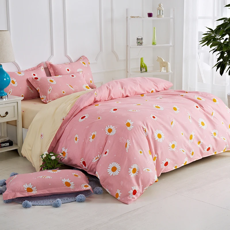 Red Print 4Pcs Modern Bedding Set King Size Bed Linens Reactive Printing Duvet Cover Set Pastoral Style Home Bed Set Flat Sheet
Red Print 4Pcs Modern Bedding Set King Size Bed Linens Reactive Printing Duvet Cover Set Pastoral Style Home Bed Set Flat Sheet