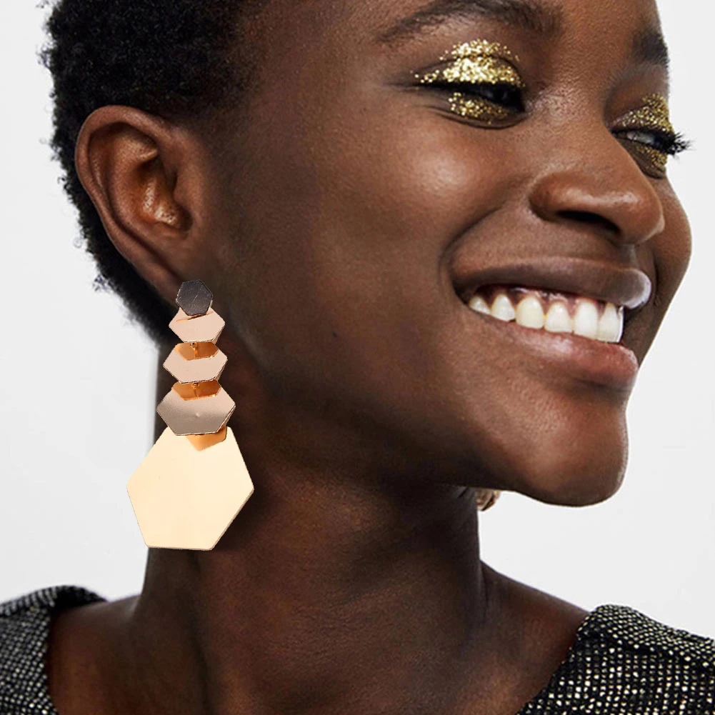 Flatfoosie 2019 Metal Drop Earrings For Women Long Geometric Vintage Punk Party Big Dangle Fashion Earring Handmade Boho Jewelry
Flatfoosie 2019 Metal Drop Earrings For Women Long Geometric Vintage Punk Party Big Dangle Fashion Earring Handmade Boho Jewelry