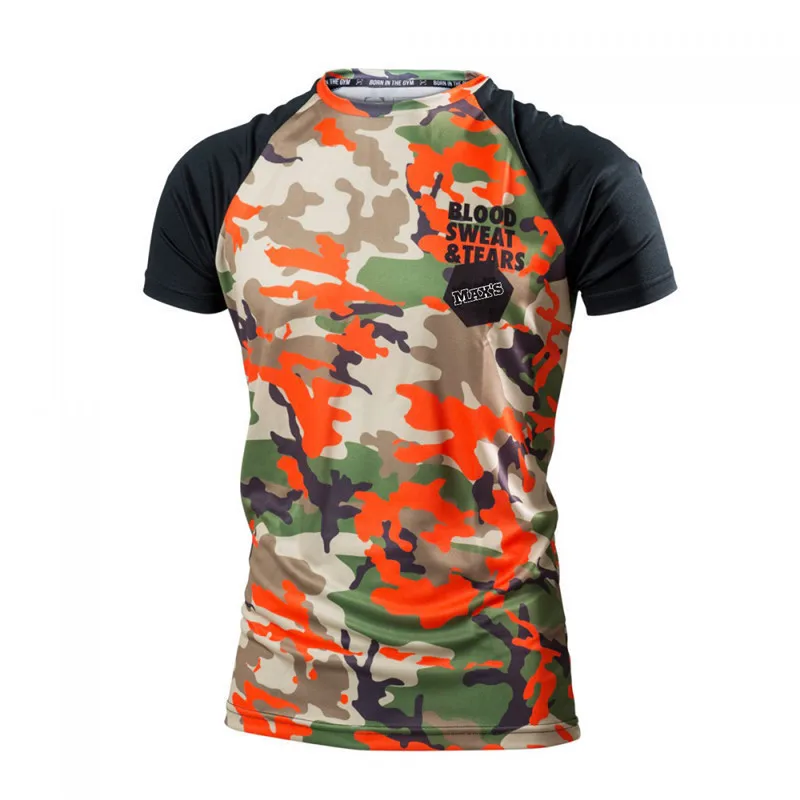 3D printing camouflage t Shirt gyms men Elastic quick drying Fitness Bodybuilding male Short sleeves Slim fit tee Shirts tops
3D printing camouflage t Shirt gyms men Elastic quick drying Fitness Bodybuilding male Short sleeves Slim fit tee Shirts tops