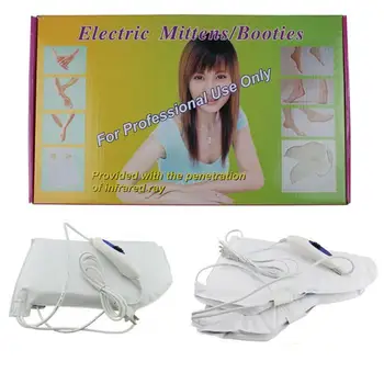 Far Infrared Electric Heated Spa Mittens Hand Foot Warm Salon Skin Care Shoes Warmer Care 1 pair heating Glove Sock freeshipping
Far Infrared Electric Heated Spa Mittens Hand Foot Warm Salon Skin Care Shoes Warmer Care 1 pair heating Glove Sock freeshipping