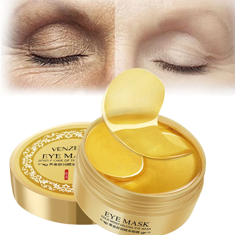 Gold Eye Mask Eye Patches for Eye Care 60 Pcs Anti-Puffiness Moisturizing Sleeping Mask Remover Dark Circles Anti Age Skin Care
Gold Eye Mask Eye Patches for Eye Care 60 Pcs Anti-Puffiness Moisturizing Sleeping Mask Remover Dark Circles Anti Age Skin Care