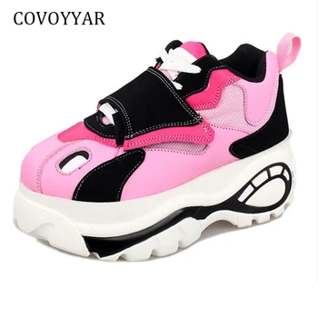 COVOYYAR Patchwork Women Sneakers Hot 2019 Comfort Soft Bottom Platform Casual Shoes Hidden Heel Designer Shoes WSN692
COVOYYAR Patchwork Women Sneakers Hot 2019 Comfort Soft Bottom Platform Casual Shoes Hidden Heel Designer Shoes WSN692