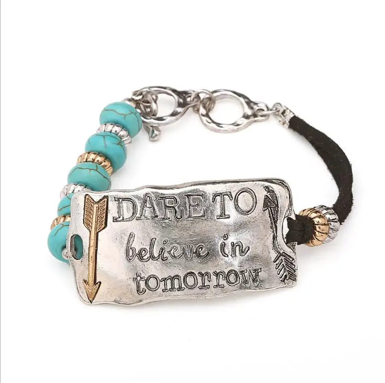 Square Letter Alloy Toggle Charm Bracelet Bangle For Unisex Boho Synthetic Stone Black Leather Chain Bangle Fashion Jewelry
Square Letter Alloy Toggle Charm Bracelet Bangle For Unisex Boho Synthetic Stone Black Leather Chain Bangle Fashion Jewelry